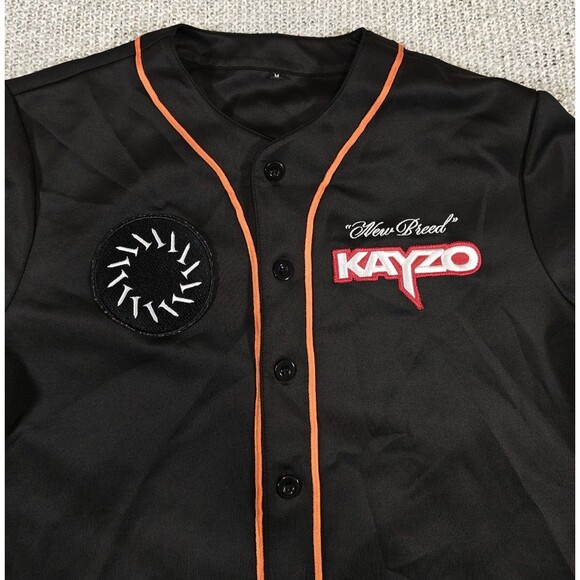 Kayzo Welcome to The‎ New Breed Authentic Kayzo Baseball Jersey Men's Size M - Picture 2 of 13